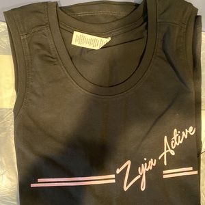 Zyia Active black south beach muscle tank